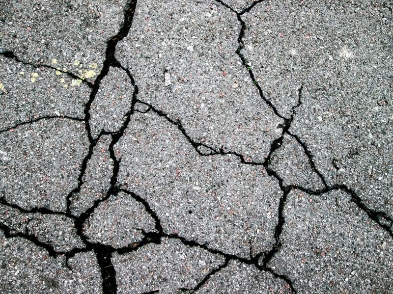 Driveway Crack Sealing