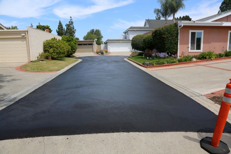 Sealcoated Asphalt Surface